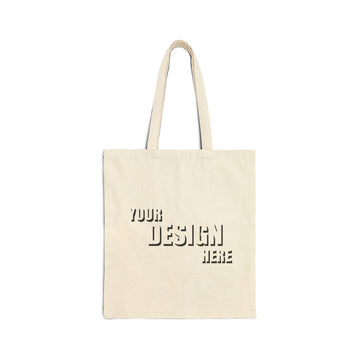 Canvas Tote Bag — Custom Cotton Grocery & Everyday Carry Tote