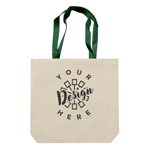 Bag Edge 12 oz. Canvas Boat Tote with Contrasting Handles