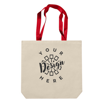 Bag Edge 12 oz. Canvas Boat Tote with Contrasting Handles