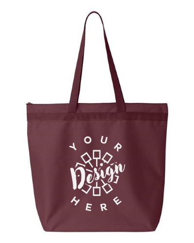 Liberty Bags Large Tote with Zipper